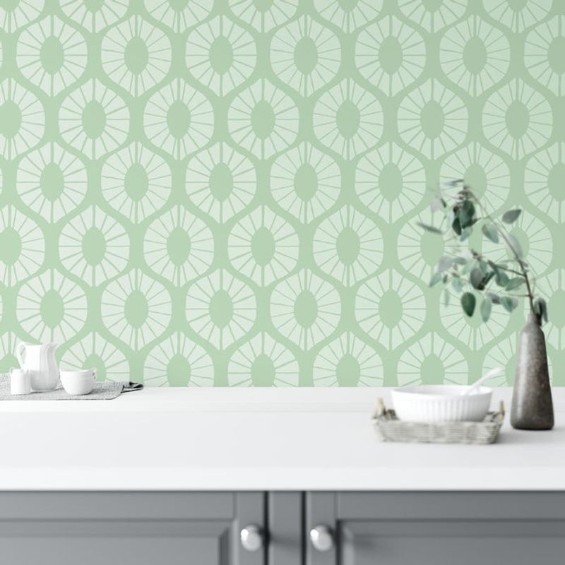 Casa si Gradina - Decoratiuni - DIY - Sabloane decorative pereti - Sablon Perete vopsire, tencuiala 900x600x0.7mm Lemon Twist Refolosibil, model MXSP7128 - Infinity.ro