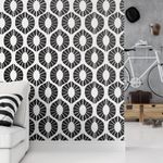 Casa si Gradina - Decoratiuni - DIY - Sabloane decorative pereti - Sablon Perete vopsire, tencuiala 900x600x0.7mm Lemon Twist Refolosibil, model MXSP7128 - Infinity.ro