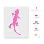 Casa si Gradina - Decoratiuni - DIY - Sabloane decorative pereti - Sablon Perete vopsire, tencuiala 0.7mm Geko model MXSP7414, 1000 x 1000 mm - Infinity.ro