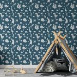 Casa si Gradina - Decoratiuni - DIY - Sabloane decorative pereti - Sablon Perete vopsire, tencuiala 900x600x0.7mm Cute Animals Refolosibil, model MXSP7133 - Infinity.ro