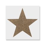Casa si Gradina - Decoratiuni - DIY - Sabloane decorative pereti - Sablon Perete vopsire, tencuiala 0.7mm Stea model MXSP7446, 900 x 900 mm - Infinity.ro