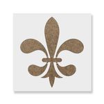 Casa si Gradina - Decoratiuni - DIY - Sabloane decorative pereti - Sablon Perete vopsire, tencuiala 0.7mm Floare de Crin model MXSP7447, 800 x 800 mm - Infinity.ro