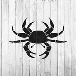 Casa si Gradina - Decoratiuni - DIY - Sabloane decorative pereti - Sablon Perete vopsire, tencuiala 0.7mm Crab model MXSP7439, 1000 x 1000 mm - Infinity.ro