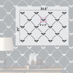Casa si Gradina - Decoratiuni - DIY - Sabloane decorative pereti - Sablon Perete vopsire, tencuiala 900x600x0.7mm French Bee Trellis Refolosibil, model MXSP7063 - Infinity.ro