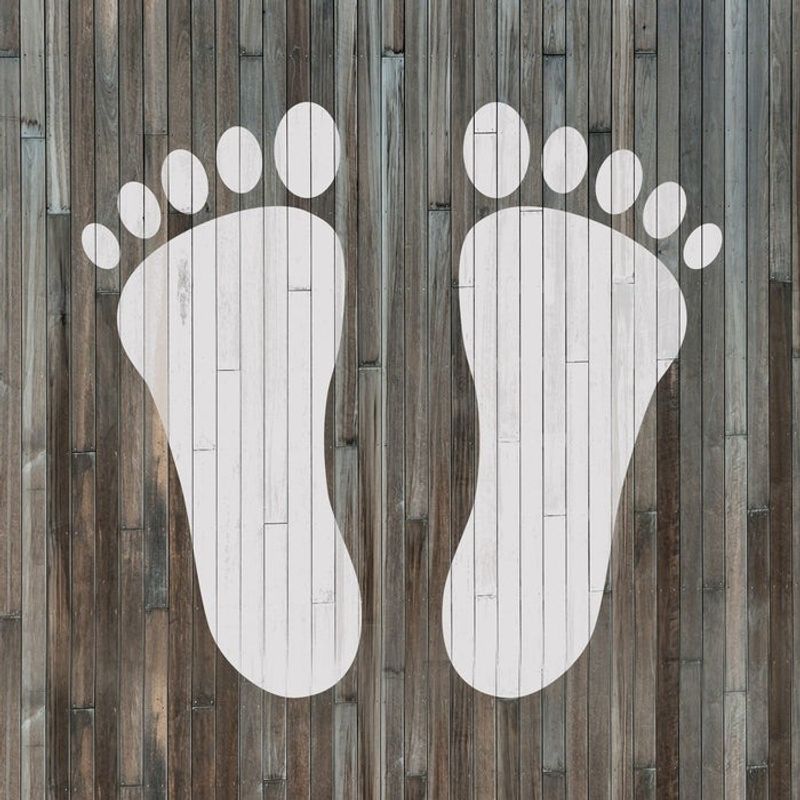 Casa si Gradina - Decoratiuni - DIY - Sabloane decorative pereti - Sablon Perete vopsire, tencuiala 0.7mm Amprenta model MXSP7481, 100 x 100 mm - Infinity.ro