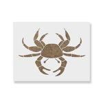 Casa si Gradina - Decoratiuni - DIY - Sabloane decorative pereti - Sablon Perete vopsire, tencuiala 0.7mm Crab model MXSP7439, 900 x 900 mm - Infinity.ro