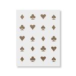 Casa si Gradina - Decoratiuni - DIY - Sabloane decorative pereti - Sablon Perete vopsire, tencuiala 0.7mm Inima, Trefla, Romb, Pica model MXSP7482, 100 x 100 mm - Infinity.ro
