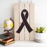 Casa si Gradina - Decoratiuni - DIY - Sabloane decorative pereti - Sablon Perete vopsire, tencuiala 0.7mm Panglica Cancer de San model MXSP7461, 600 x 600 mm - Infinity.ro
