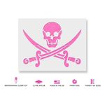 Casa si Gradina - Decoratiuni - DIY - Sabloane decorative pereti - Sablon Perete vopsire, tencuiala 0.7mm Pirat model MXSP7472, 600 x 600 mm - Infinity.ro