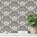 Casa si Gradina - Decoratiuni - DIY - Sabloane decorative pereti - Sablon Perete vopsire, tencuiala 900x600x0.7mm Bohemian Heart Refolosibil, model MXSP7079 - Infinity.ro