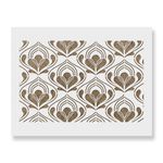 Casa si Gradina - Decoratiuni - DIY - Sabloane decorative pereti - Sablon Perete vopsire, tencuiala 900x600x0.7mm Bohemian Heart Refolosibil, model MXSP7079 - Infinity.ro