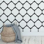 Casa si Gradina - Decoratiuni - DIY - Sabloane decorative pereti - Sablon Perete vopsire, tencuiala 900x600x0.7mm Moroccan Outline Refolosibil, model MXSP7101 - Infinity.ro
