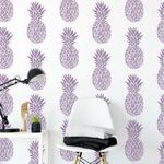 Casa si Gradina - Decoratiuni - DIY - Sabloane decorative pereti - Sablon Perete vopsire, tencuiala 900x600x0.7mm Pineapple Refolosibil, model MXSP7104 - Infinity.ro