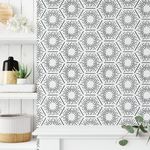 Casa si Gradina - Decoratiuni - DIY - Sabloane decorative pereti - Sablon Perete vopsire, tencuiala 900x600x0.7mm Hexagon Burst Refolosibil, model MXSP7102 - Infinity.ro
