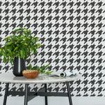 Casa si Gradina - Decoratiuni - DIY - Sabloane decorative pereti - Sablon Perete vopsire, tencuiala 900x600x0.7mm Houndstooth Refolosibil, model MXSP7117 - Infinity.ro