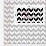 Casa si Gradina - Decoratiuni - DIY - Sabloane decorative pereti - Sablon Perete vopsire, tencuiala 900x600x0.7mm Chevron Horizontal Refolosibil, model MXSP7111 - Infinity.ro