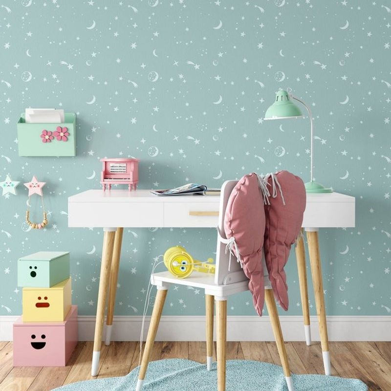 Casa si Gradina - Decoratiuni - DIY - Sabloane decorative pereti - Sablon 900x600x0.7mm Sky Stars Refolosibil, model MXSP7029 - Infinity.ro