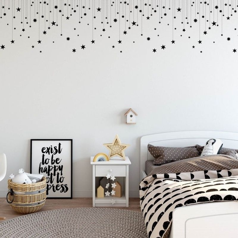 Casa si Gradina - Decoratiuni - DIY - Sabloane decorative pereti - Sablon Perete vopsire, tencuiala 900x600x0.7mm Starry Night Refolosibil, model MXSP7093 - Infinity.ro