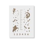 Casa si Gradina - Decoratiuni - DIY - Sabloane decorative pereti - Sablon Perete vopsire, tencuiala 900x600x0.7mm Fairy Unicorn Growth Chart Refolosibil, model MXSP7106 - Infinity.ro