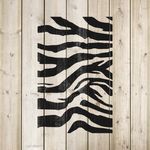 Casa si Gradina - Decoratiuni - DIY - Sabloane decorative pereti - Sablon Perete vopsire, tencuiala 0.7mm Tiger Stripes Refolosibil, model MXSP7189, 1000 x 1000 mm - Infinity.ro