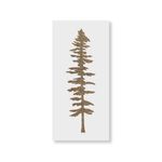 Casa si Gradina - Decoratiuni - DIY - Sabloane decorative pereti - Sablon Perete vopsire, tencuiala 0.7mm Tall Fir Tree Stencil Refolosibil, model MXSP7164, 400 x 400 mm - Infinity.ro