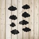 Casa si Gradina - Decoratiuni - DIY - Sabloane decorative pereti - Sablon Perete vopsire, tencuiala 0.7mm Clouds Refolosibil, model MXSP7190, 600 x 600 mm - Infinity.ro