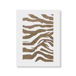 Casa si Gradina - Decoratiuni - DIY - Sabloane decorative pereti - Sablon Perete vopsire, tencuiala 0.7mm Tiger Stripes Refolosibil, model MXSP7189, 600 x 600 mm - Infinity.ro