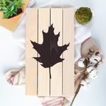 Casa si Gradina - Decoratiuni - DIY - Sabloane decorative pereti - Sablon Perete vopsire, tencuiala 0.7mm Oak Leaf Refolosibil, model MXSP7185, 900 x 900 mm - Infinity.ro