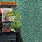 Casa si Gradina - Decoratiuni - DIY - Sabloane decorative pereti - Sablon Perete vopsire, tencuiala dimensiune 900x600 x mm grosime 0,7mm Constance Damask model MXSP7500 - Infinity.ro