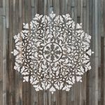 Casa si Gradina - Decoratiuni - DIY - Sabloane decorative pereti - Sablon Perete vopsire, tencuiala 0.7mm Neve Mandala Refolosibil, model MXSP7158, 1000 x 1000 mm - Infinity.ro