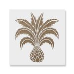 Casa si Gradina - Decoratiuni - DIY - Sabloane decorative pereti - Sablon Perete vopsire, tencuiala 0.7mm Palm Tree Refolosibil, model MXSP7186, 600 x 600 mm - Infinity.ro