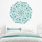 Casa si Gradina - Decoratiuni - DIY - Sabloane decorative pereti - Sablon Perete vopsire, tencuiala 0.7mm Scheele Mandala Refolosibil, model MXSP7151, 1000 x 1000 mm - Infinity.ro