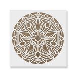 Casa si Gradina - Decoratiuni - DIY - Sabloane decorative pereti - Sablon Perete vopsire, tencuiala 0.7mm Deco Mandala Refolosibil, model MXSP7152, 1000 x 1000 mm - Infinity.ro