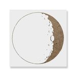 Casa si Gradina - Decoratiuni - DIY - Sabloane decorative pereti - Sablon Perete vopsire, tencuiala 0.7mm Moon Refolosibil, model MXSP7188, 300 x 300 mm - Infinity.ro