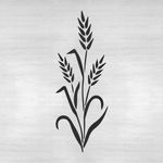 Casa si Gradina - Decoratiuni - DIY - Sabloane decorative pereti - Sablon Perete vopsire, tencuiala 0.7mm Wheat Stencil Refolosibil, model MXSP7180, 900 x 900 mm - Infinity.ro