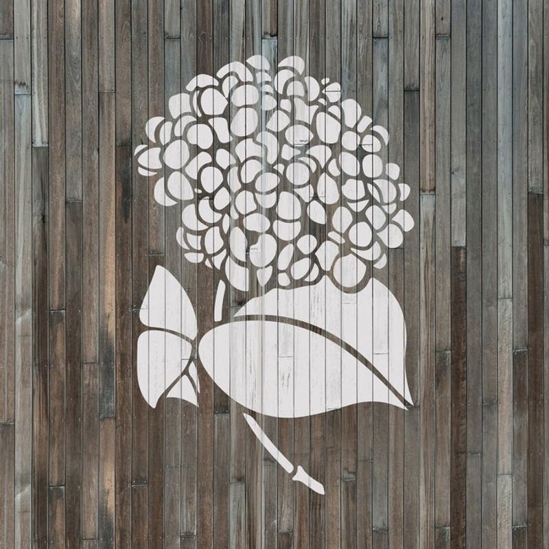 Casa si Gradina - Decoratiuni - DIY - Sabloane decorative pereti - Sablon Perete vopsire, tencuiala 0.7mm Chrysanthemum Refolosibil, model MXSP7182, 100 x 100 mm - Infinity.ro