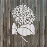 Casa si Gradina - Decoratiuni - DIY - Sabloane decorative pereti - Sablon Perete vopsire, tencuiala 0.7mm Chrysanthemum Refolosibil, model MXSP7182, 200 x 200 mm - Infinity.ro