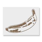 Casa si Gradina - Decoratiuni - DIY - Sabloane decorative pereti - Sablon Perete vopsire, tencuiala 0.7mm Banana Refolosibil, model MXSP7201, 1000 x 1000 mm - Infinity.ro