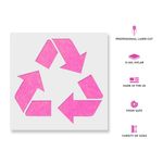 Casa si Gradina - Decoratiuni - DIY - Sabloane decorative pereti - Sablon Perete vopsire, tencuiala 0.7mm Recycle Refolosibil, model MXSP7209, 900 x 900 mm, 0.70 mm - Infinity.ro