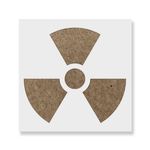 Casa si Gradina - Decoratiuni - DIY - Sabloane decorative pereti - Sablon Perete vopsire, tencuiala 0.7mm Radioactive Refolosibil, model MXSP7222, 100 x 100 mm, 0.70mm - Infinity.ro