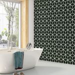 Casa si Gradina - Decoratiuni - DIY - Sabloane decorative pereti - Sablon Perete vopsire, tencuiala 900x600x0.7mm Hexagon Illusion Refolosibil, model MXSP7110 - Infinity.ro