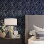 Casa si Gradina - Decoratiuni - DIY - Sabloane decorative pereti - Sablon Perete vopsire, tencuiala dimensiune 900x600 x mm grosime 0,7mm Saxony Damask model MXSP7498 - Infinity.ro