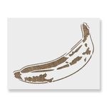 Casa si Gradina - Decoratiuni - DIY - Sabloane decorative pereti - Sablon Perete vopsire, tencuiala 0.7mm Banana Refolosibil, model MXSP7201, 400 x 400 mm - Infinity.ro