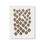 Casa si Gradina - Decoratiuni - DIY - Sabloane decorative pereti - Sablon Perete vopsire, tencuiala 0.7mm Snakeskin Refolosibil, model MXSP7205, 600 x 600 mm - Infinity.ro