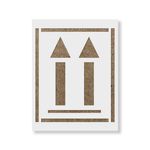 Casa si Gradina - Decoratiuni - DIY - Sabloane decorative pereti - Sablon Perete vopsire, tencuiala 0.7mm Up Arrow Refolosibil, model MXSP7239, 700 x 700 mm, 0.70mm - Infinity.ro