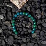 Fashion, accesorii si bijuterii - Barbati - Bijuterii barbati - Bratari barbati - Bratara barbati Samar din pietre semipretioase Pheonix Stone si Obsidian, sfere de 8mm - Infinity.ro