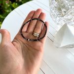 Fashion, accesorii si bijuterii - Femei - Bijuterii femei - Bratari femei - Bratara dama neagra Josephina din Spinel Negru si Hematit cu argint 925 - Infinity.ro
