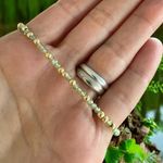 Fashion, accesorii si bijuterii - Femei - Bijuterii femei - Bratari femei - Bratara eleganta dama Selina din peridot si argint placat cu aur 925 - Infinity.ro
