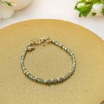 Fashion, accesorii si bijuterii - Femei - Bijuterii femei - Bratari femei - Bratara eleganta dama Selina din peridot si argint placat cu aur 925 - Infinity.ro