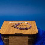 Fashion, accesorii si bijuterii - Femei - Bijuterii femei - Bratari femei - Bratara dama Reena din pietre naturale de Ametist, inchidere si accesorii din argint 925 - Infinity.ro